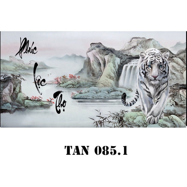 Tranh bể cá 3D - Dài 120 cao 50cm (Nhiều mẫu)