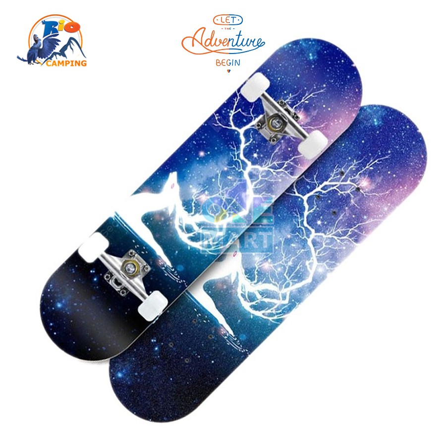 Ván Trượt Skateboard Thể Thao Cao Cấp Có Đèn Led Phát Sáng Nhiều Màu Sắc tặng tool chỉnh bánh cực xịn