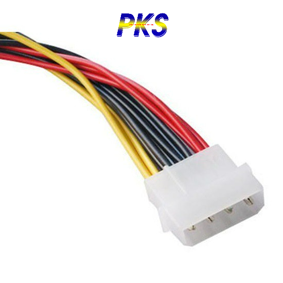 Cáp chia nguồn IDE Molex 4 Pin sang 3 Serial ATA SATA chất lượng cao