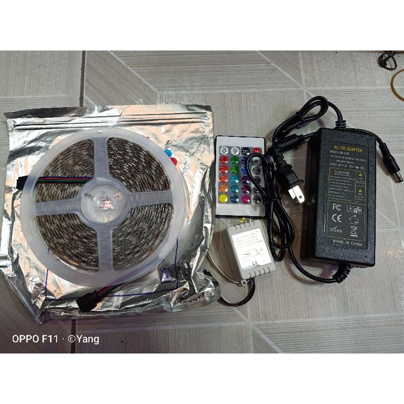 Combo bộ cuộn Led dây 5050 RGB 7 màu