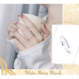Nhẫn bạc cao cấp nạp đá_sang_đẹp_hịn