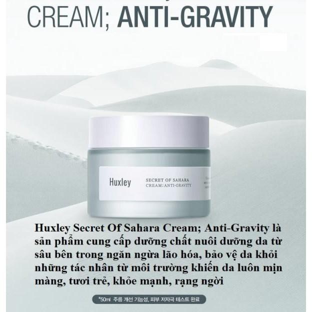 Kem Dưỡng Chống Lão Hoá, Mờ Thâm Chiết Xuất Xương Rồng Huxley Secret Of Sahara Cream Anti-Gravity 50ml