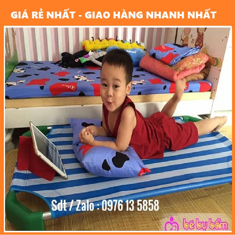Giường lưới mầm non cho bé siêu rẻ siêu bền