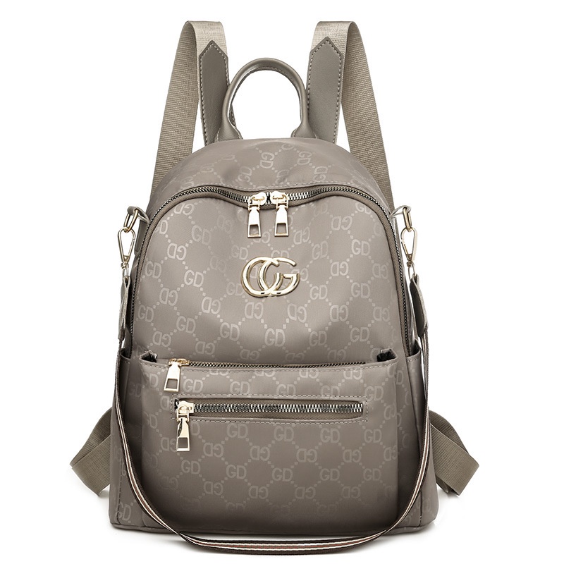 Balo Vải oxford In Họa Tiết Đơn Giản Thời Trang Cho Nữ