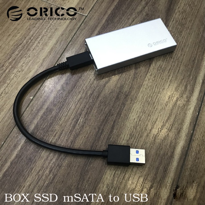 Box ổ cứng Orico ssd msata ra Cổng Type C