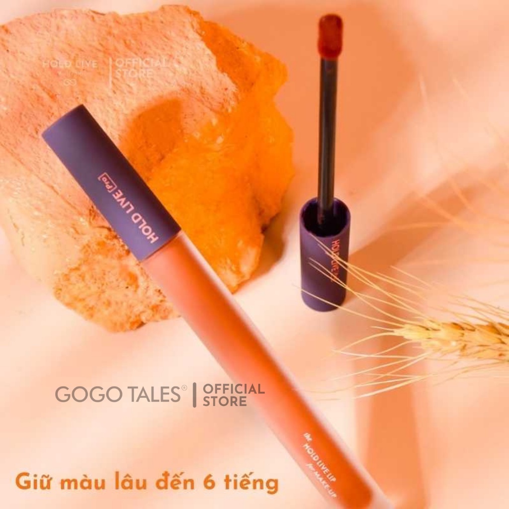 Son kem lì Hold Live chính hãng Son môi nhung mịn Chamm nội địa trung lâu trôi Durable Air HL371