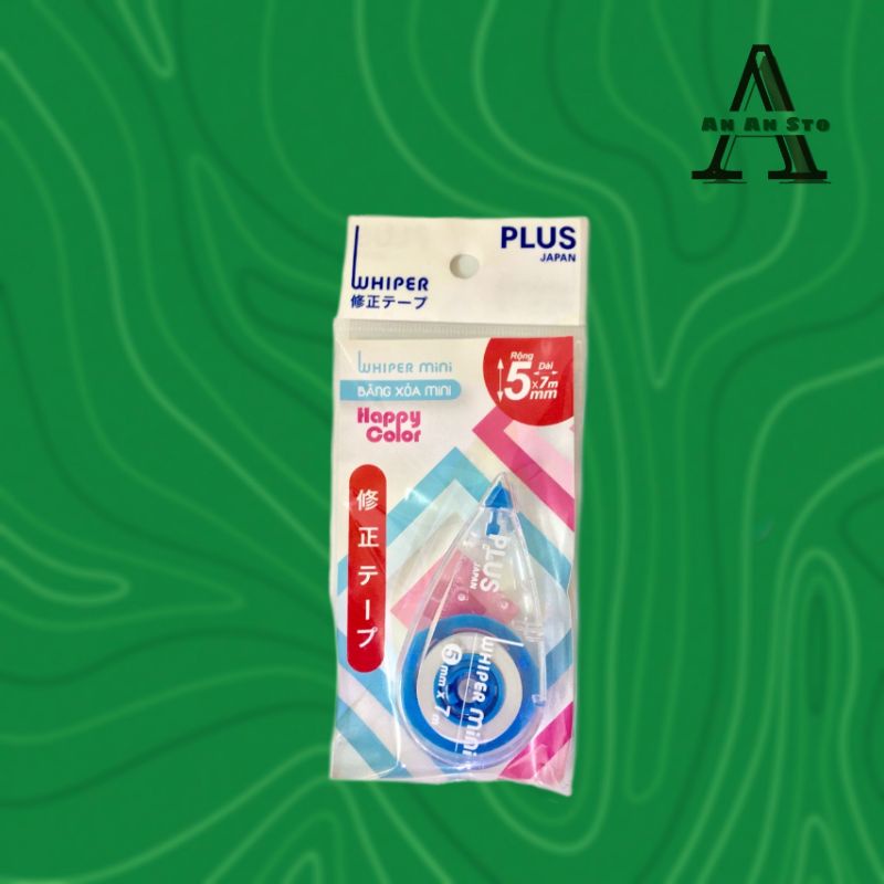 BĂNG XÓA PLUS, BÚT XÓA - 2 KÍCH CỠ - MÀU NGẪU NHIÊN