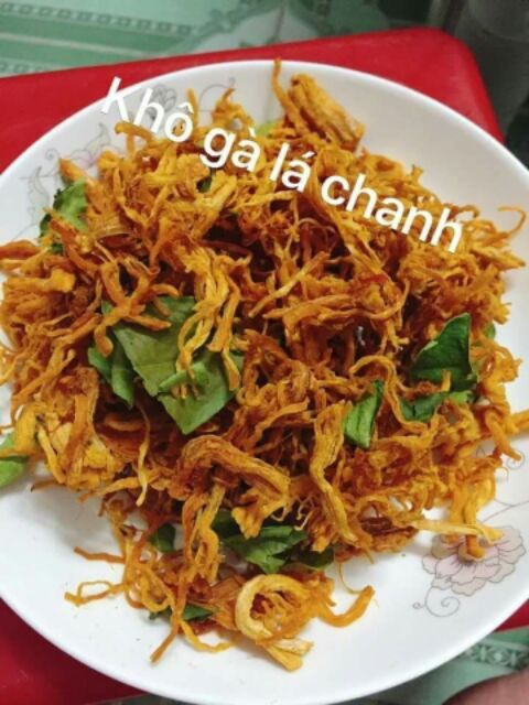 1KG KHÔ GÀ XÉ CAY LÁ CHANH LOẠI NGON | BigBuy360 - bigbuy360.vn