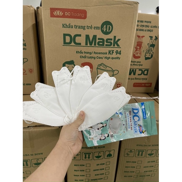 [ Combo 50] Khẩu Trang Trẻ Em KF94 DC Mask Công Nghệ Hàn Quốc