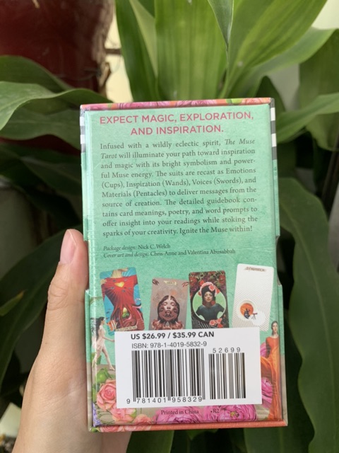 Bộ bài tarot The Muse Tarot - Order trực tiếp từ Hay House