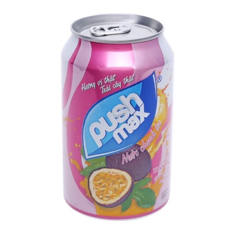 Nước chanh leo Push Max lon 330ml