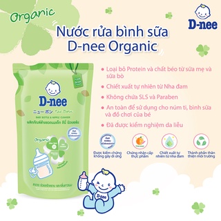Nước rửa bình sữa D-nee Organic 600 ML