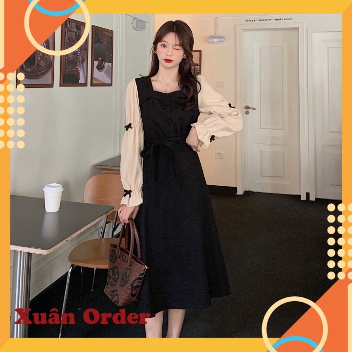 - Váy Cổ Vuông - Hàng Quảng Châu - Xuanorder