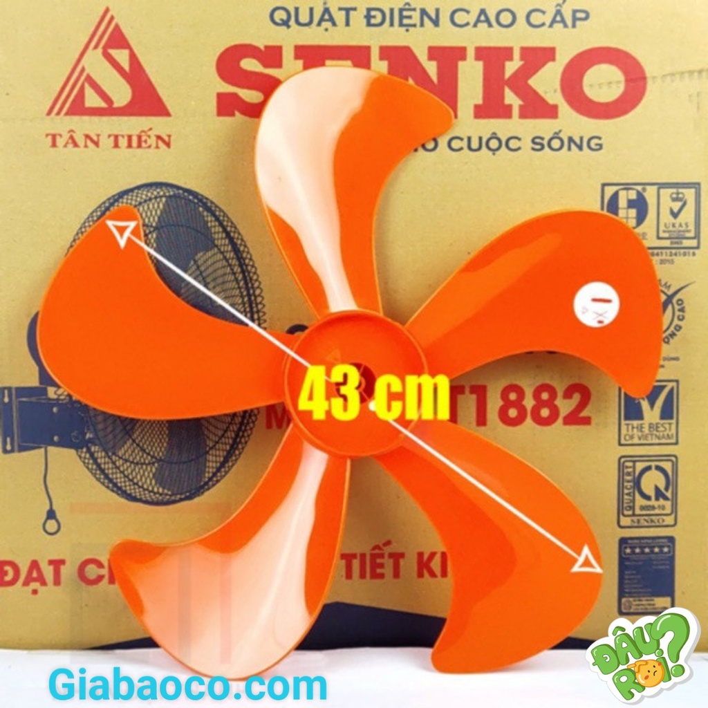 Cánh Quạt Senko B4 :  3 Lá, 5 Lá, 7 Lá Hàng Chính Hãng