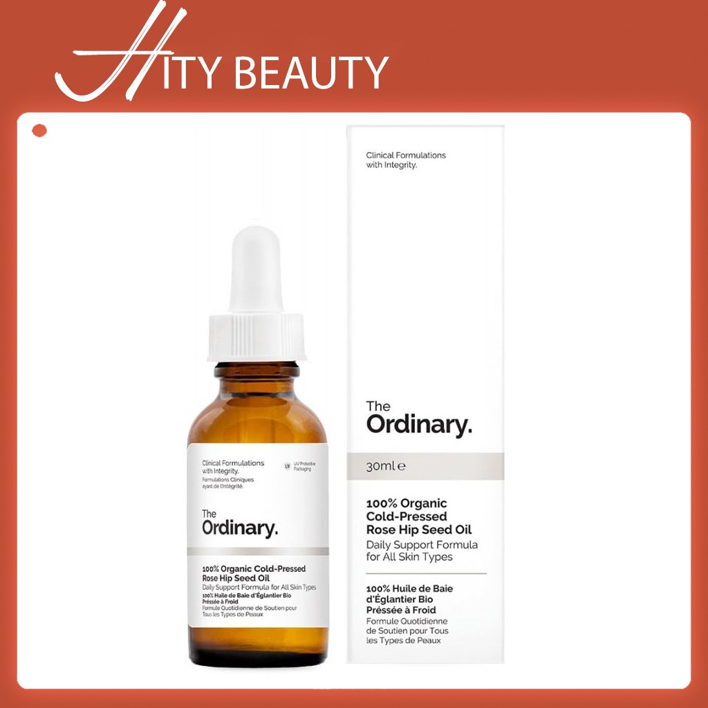 [CANADA] Dầu dưỡng 100% Organic Cold-Pressed Rose Hip Seed Oil - The Ordinary - Hity Beauty