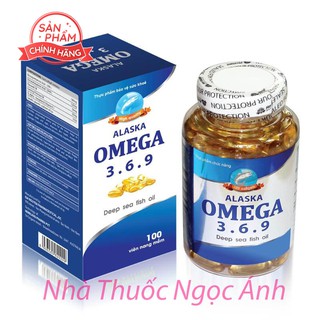 Omega 369, viên uống dầu cá lọ 100 viên
