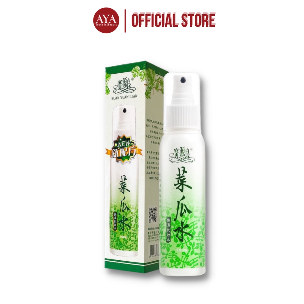 Xịt Khoáng Mướp Hương MIT LUFFA Kuan Yuan Lian Đài Loan 100ml