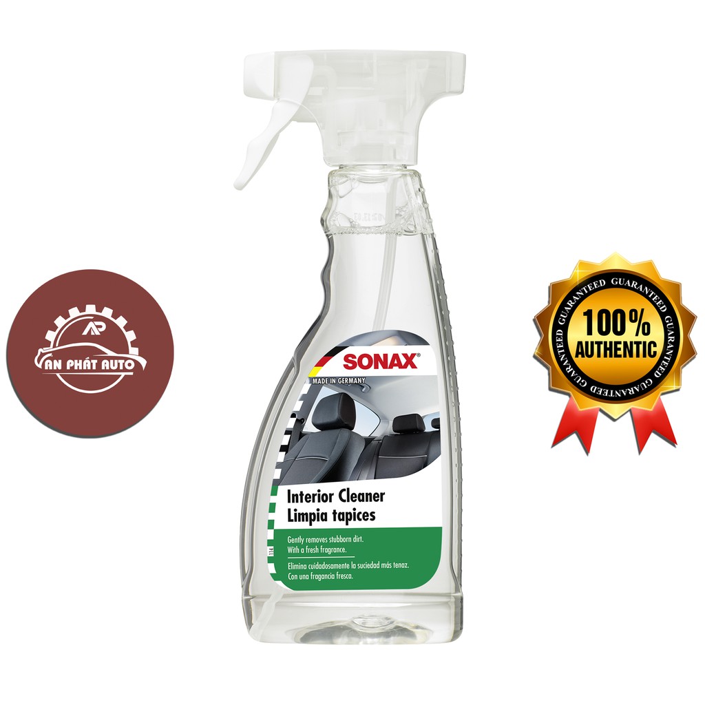 SONAX - Dung Dịch Làm Sạch Nội Thất Xe (Sonax Car Interior Cleaner 500ml) [Hàng Đức Chính Hãng]