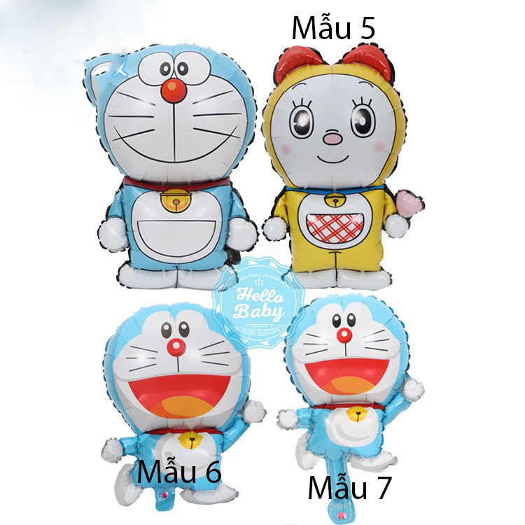 Bóng trang trí hình Doraemon các loại