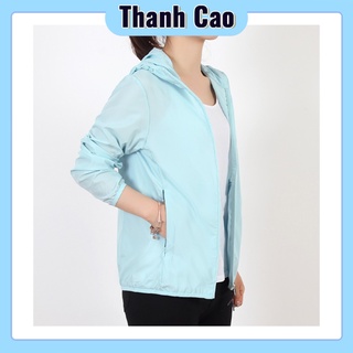 Áo gió nữ thu đông hang