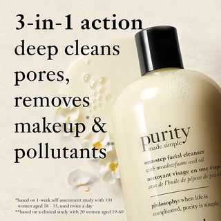 Sữa rửa mặt Philosophy Purity Made Simple
