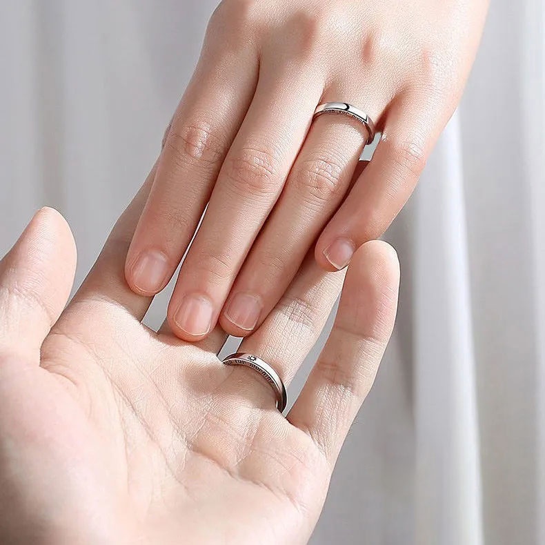 Hộp Đựng Nhẫn Dạng Lật Ẩn Hình Hoạt Hình Lãng Mạn Cho Cặp Đôi