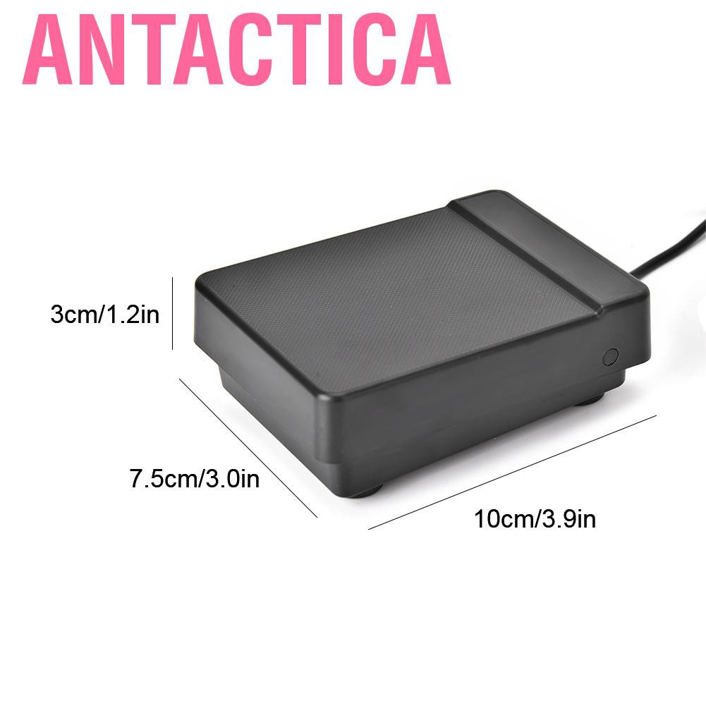 Antactica 3.5 Foot Sustain Single Pedal Controller for Electronic Keyboard Piano