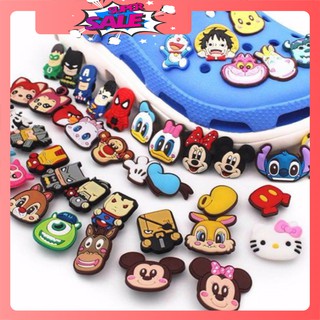[Giá Sốc][Rẻ] Stickers/Jibbitz Gắn Dép Crocs, Dép Cá Sấu [HN]