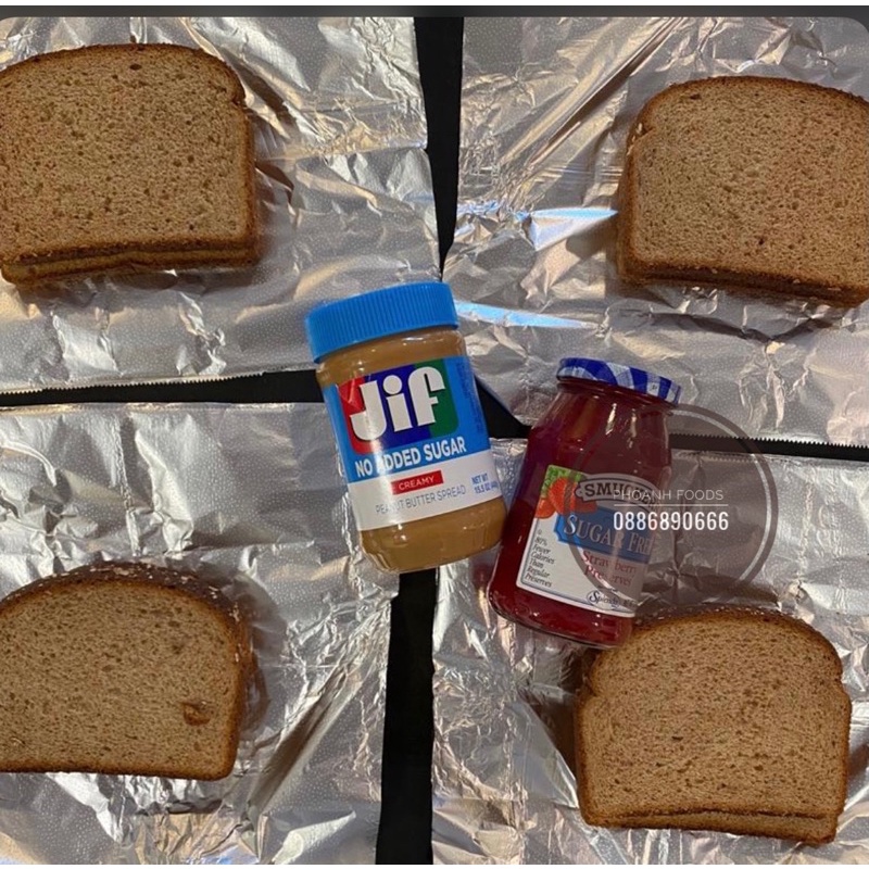 Bơ đậu phộng không đường Jif