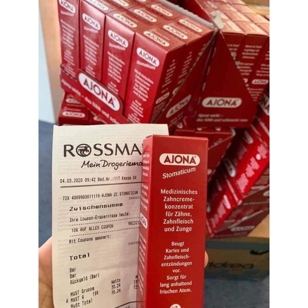 Kem đánh răng Ajona Đức