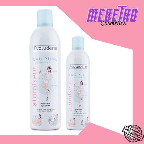 Xịt Khoáng Evoluderm Pháp 150ml - 400ml