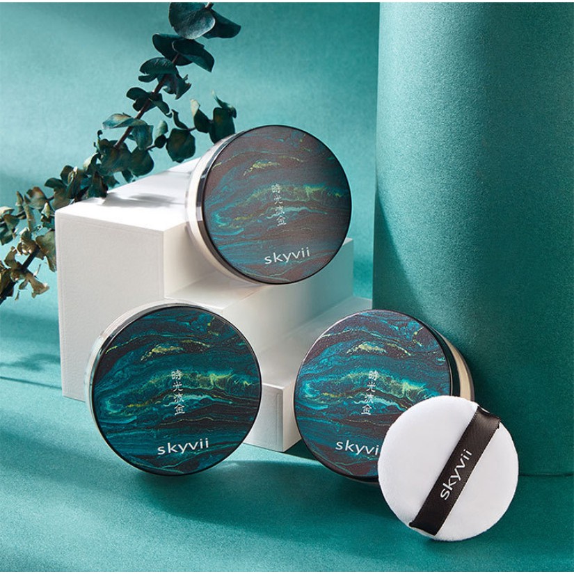 ☘️ Bột Phấn Phủ LỤC BẢO SKIVII 5007 makeup powder nội địa chính hãng mịn da kiềm dầu che phủ tốt | BigBuy360 - bigbuy360.vn