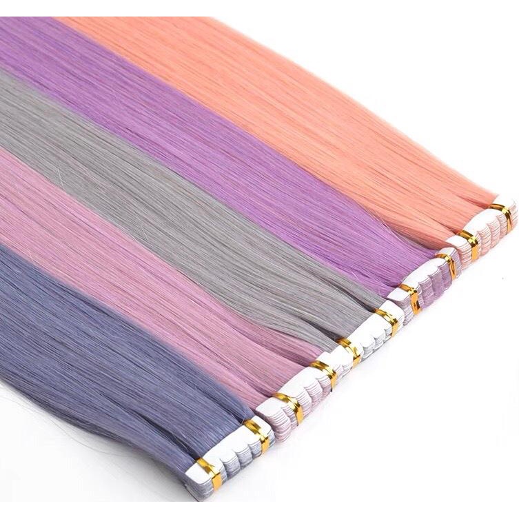 Tóc nối high light dán chắc chắn không bung  Phong cách Hàn quốc Qiqishop