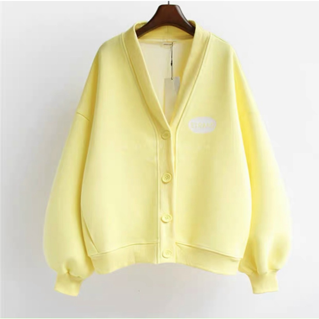 &quot;&quot;[FREE SHIP] Áo Khoác Hoodie- Áo Khoác Sweater- Áo Khoác Nỉ Cardigan Tay Bồng Cực Hot cho Giới Trẻ TU