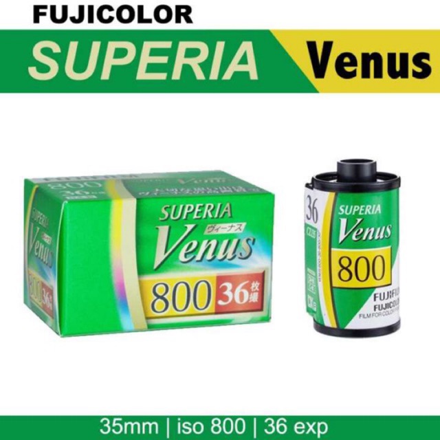 Film Fuji Superia Venus 800 / 36 kiểu