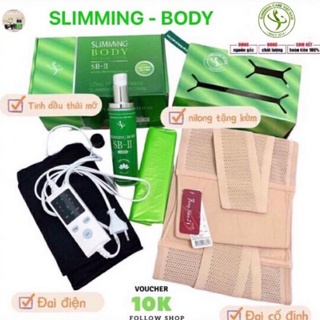 Slimming body sbii bộ ụ nóng cải tiến + đai quần nóng giảm cân