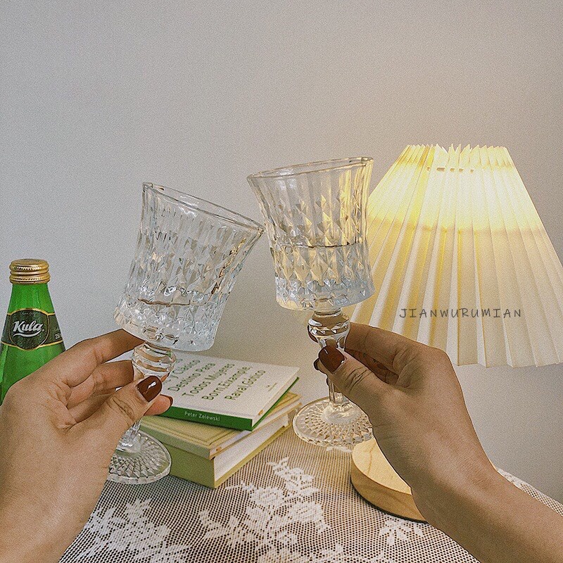 Ly Uống Rượu Vang Sâm Panh Phong Cách Pháp Sang Trọng, Thanh Lịch Cốc Uống Rượu Lucica