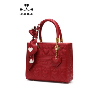Túi Xách Da NUCELLE NU1172003 Kèm Khăn Lụa Tim SIZE 20