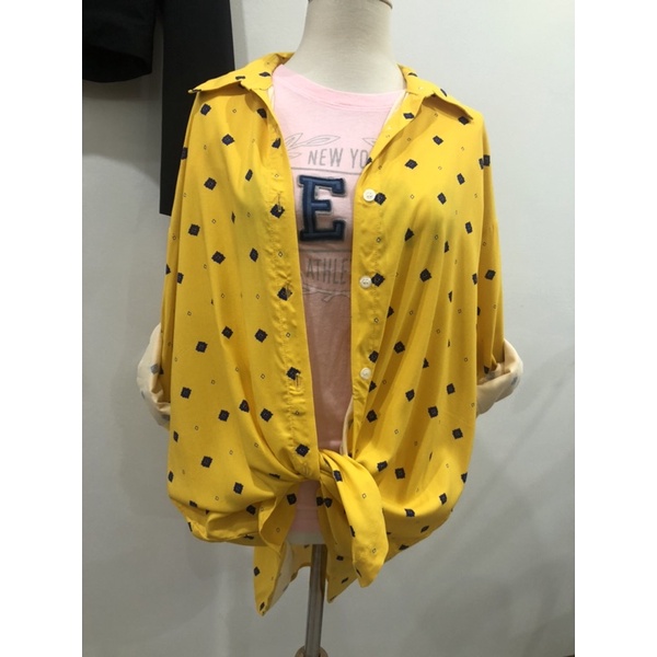 Áo sơ mi dáng rộng chất đũi lụa mềm mát có thể khoác size S M