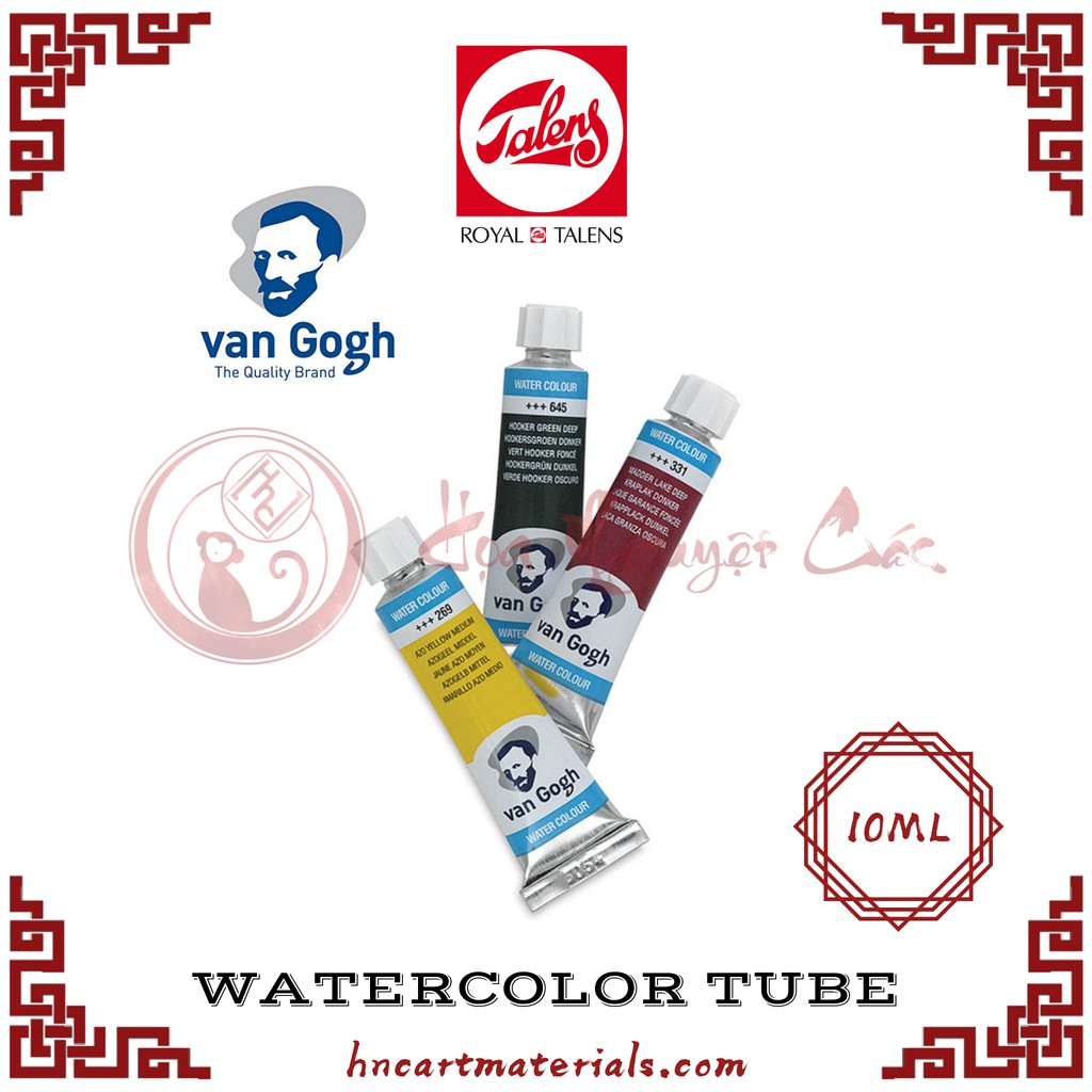 [Royal Talens] Màu nước Van gogh tuýp 10ml