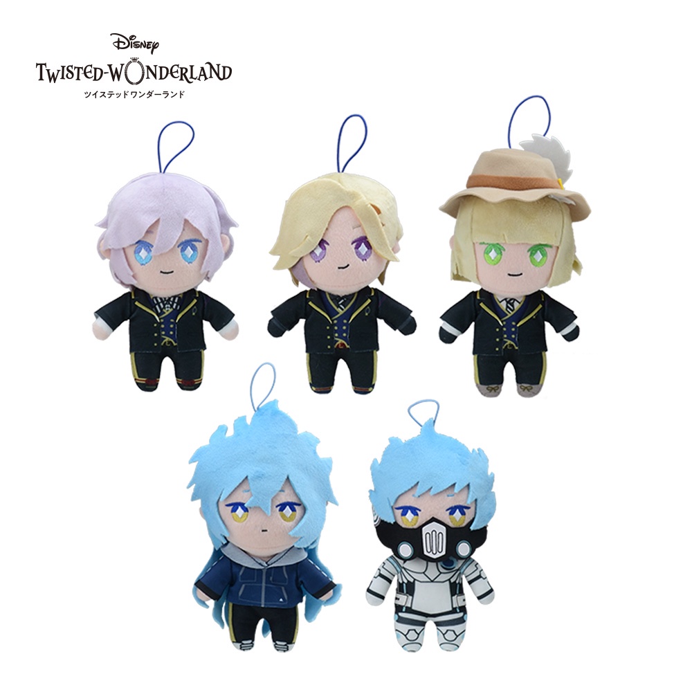 Gấu bông Twisted Wonderland Extra Uniform Plush Toy ~ Pomefiore & Ignihyde dorm chính hãng Nhật Bản