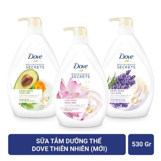 Sữa tắm dưỡng thể Dove Noirising Secret 530gr (Mới)
