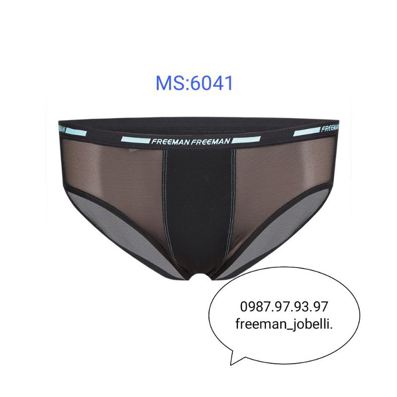 MS:6041,quần lót lưới, thương hiệu Freeman chính hãng