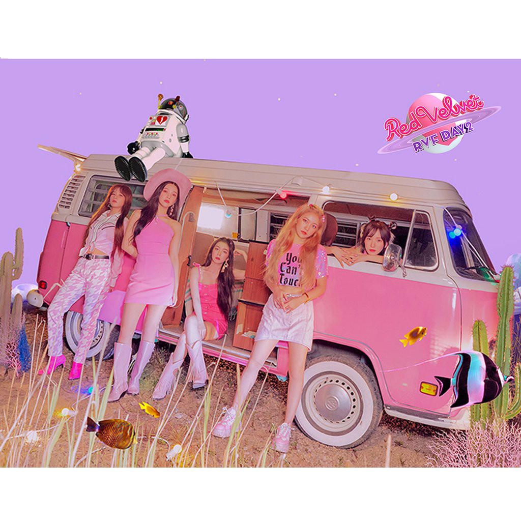Có sẵn poster chính hãng nhóm Red Velvet - Monster, TRF Day 2