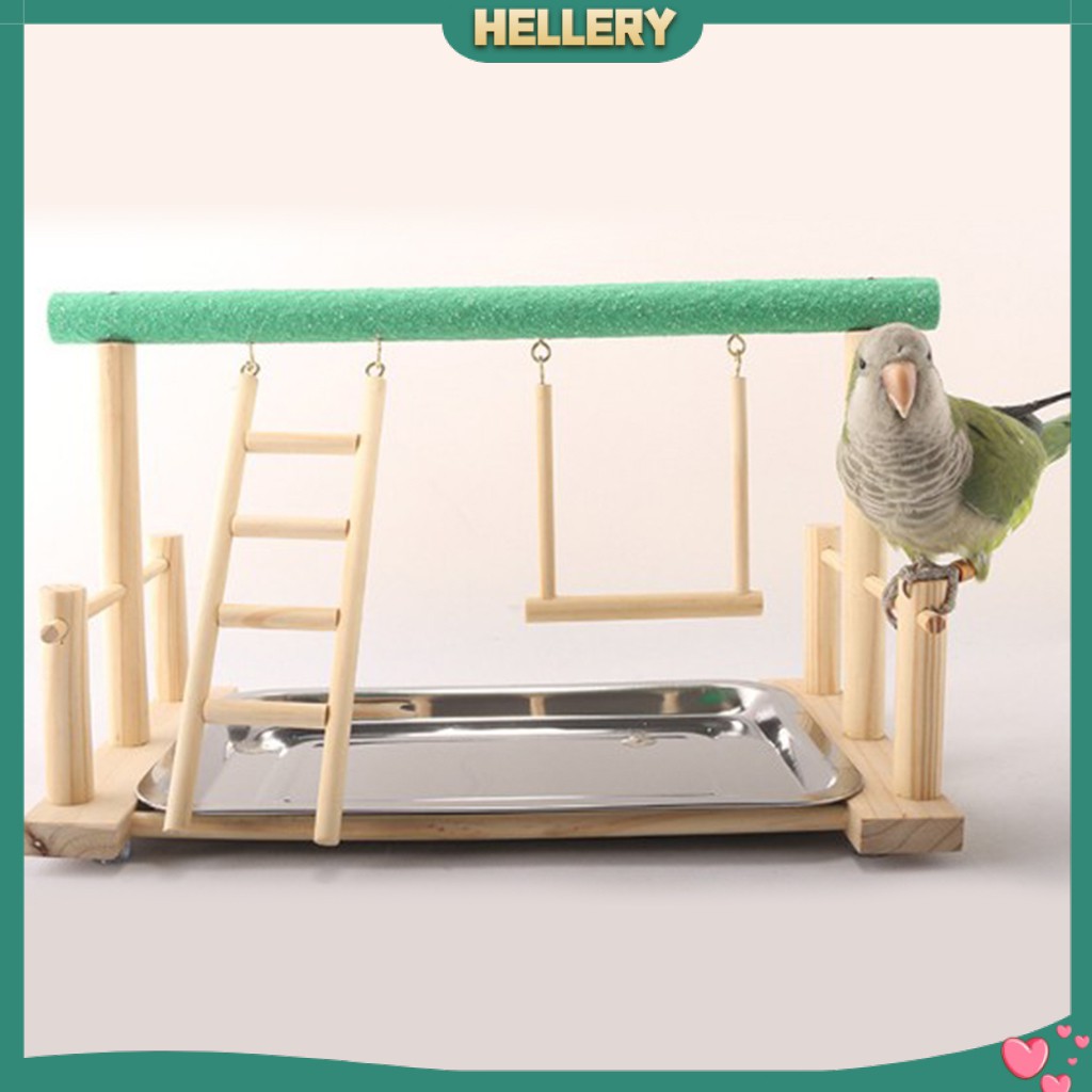 Thanh Đứng Bằng Gỗ Dùng Chơi / Chơi / Tập Gym Dành Cho Chim Vẹt