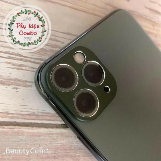 Viền Kim Loại Bảo Vệ Camera Cho iPhone 11/11 Pro/ 11 Pro Max