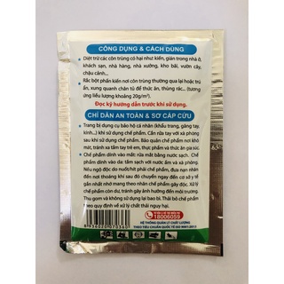 Bột Phấn Kiến 50g - Trừ Kiến, Gián