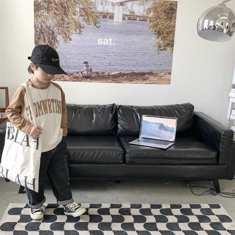 Áo thun dài tay Raglan Fromwriting cho bé A906