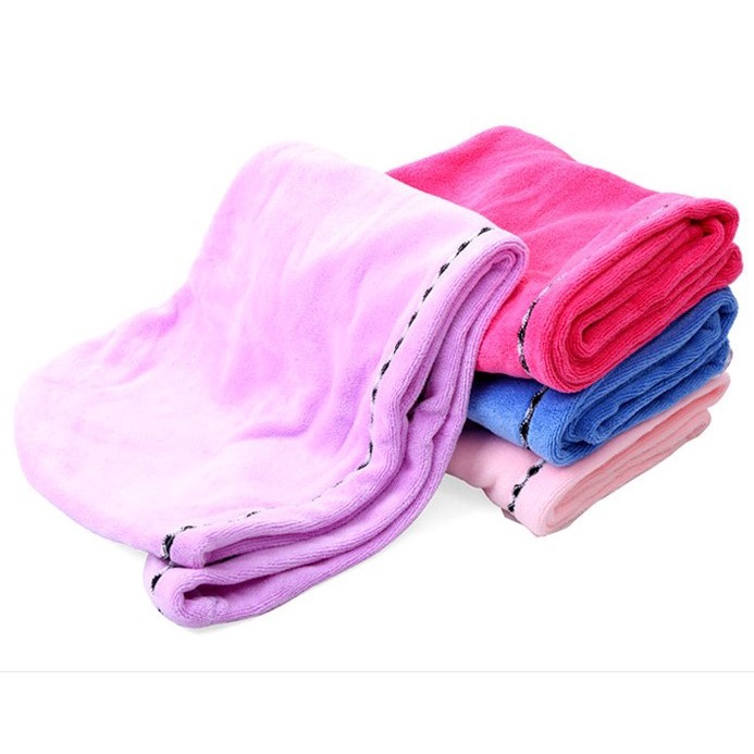 Khăn quấn tóc Elliver khăn ủ tóc sau tắm nhanh khô _K59