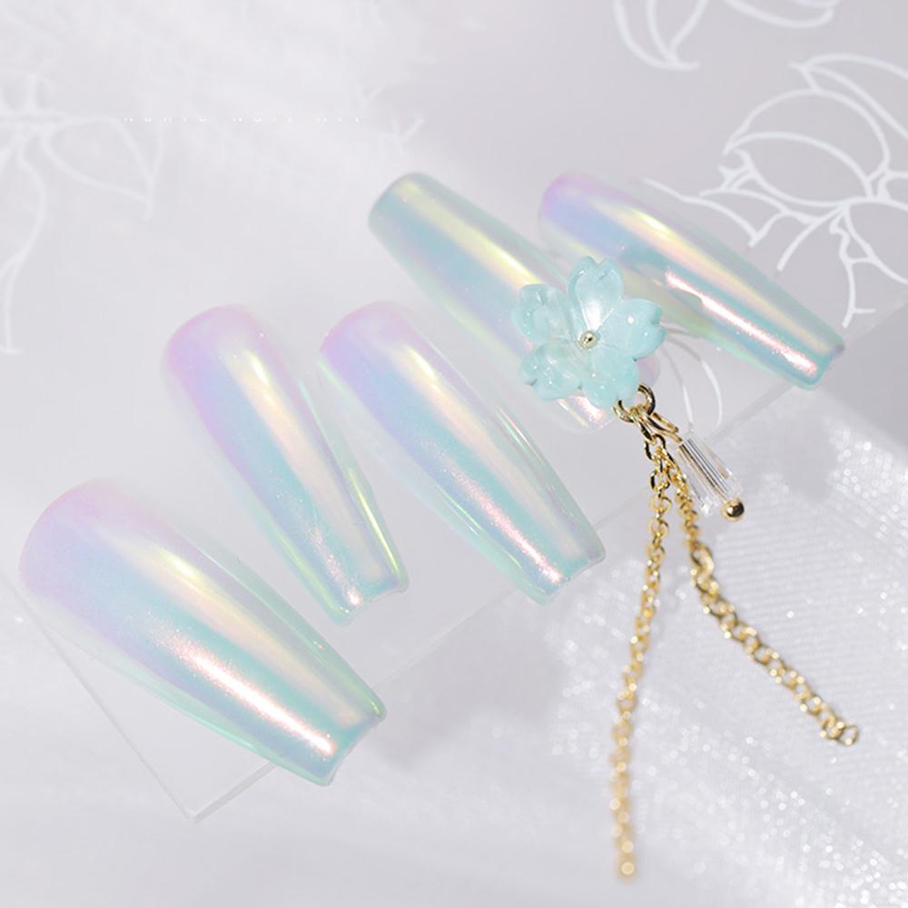 OCEANMAP Phụ Kiện Trang Trí Móng Tay 3D Hình Hoa Xinh Xắn